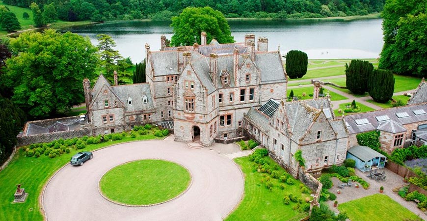 Luxury castle hotels in Scotland and Irelan
