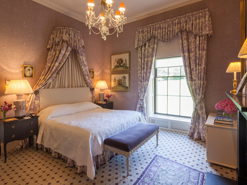 Ballyfin Bedroom Pink Canopy