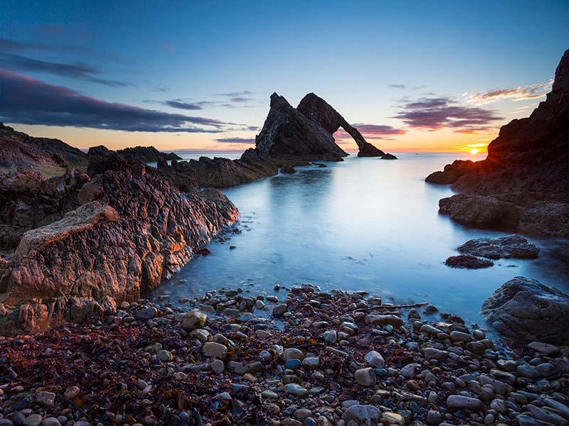 Bow Fiddle Rock Portknockie By VisitScotland