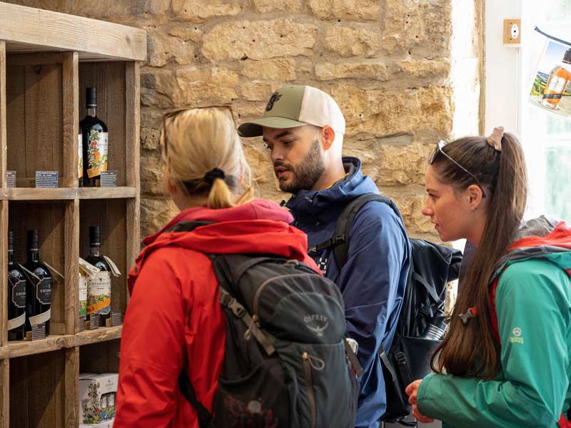A trio explore the Cotswolds Distillery