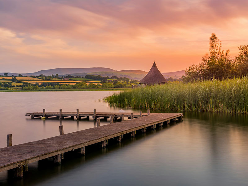 Crannog, Wales