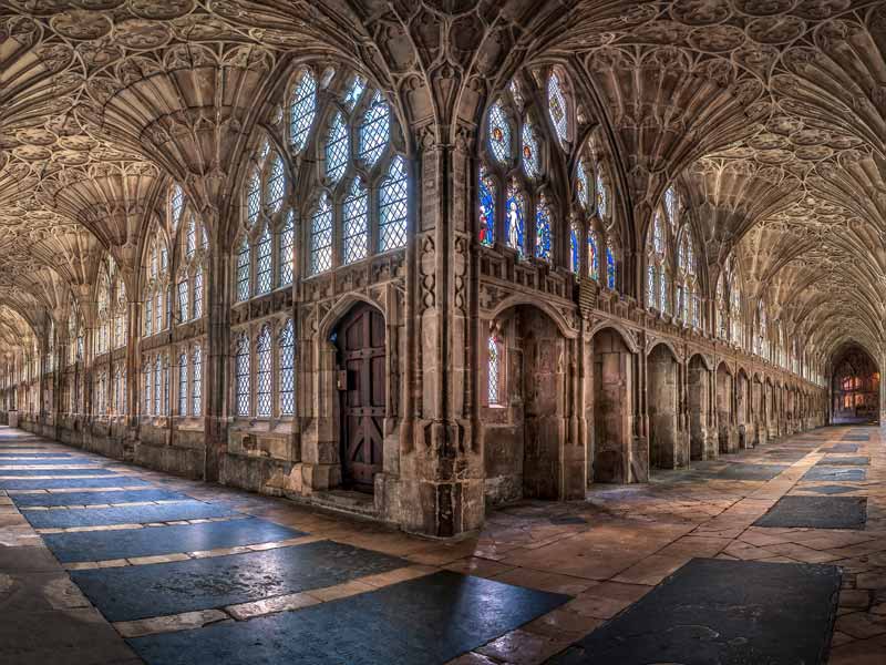 Cloisters at Gloucester Cathedral