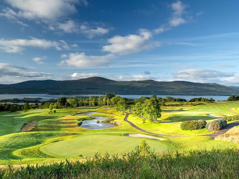 landscape shot of Ring of Kerry Golf Course