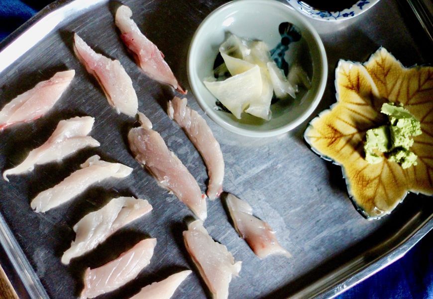 Seaweed foraging + gourmet fishing