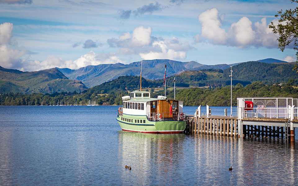 Lake District Steamer Boat