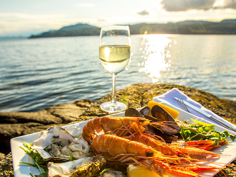 Seafood Over Loch Fyne