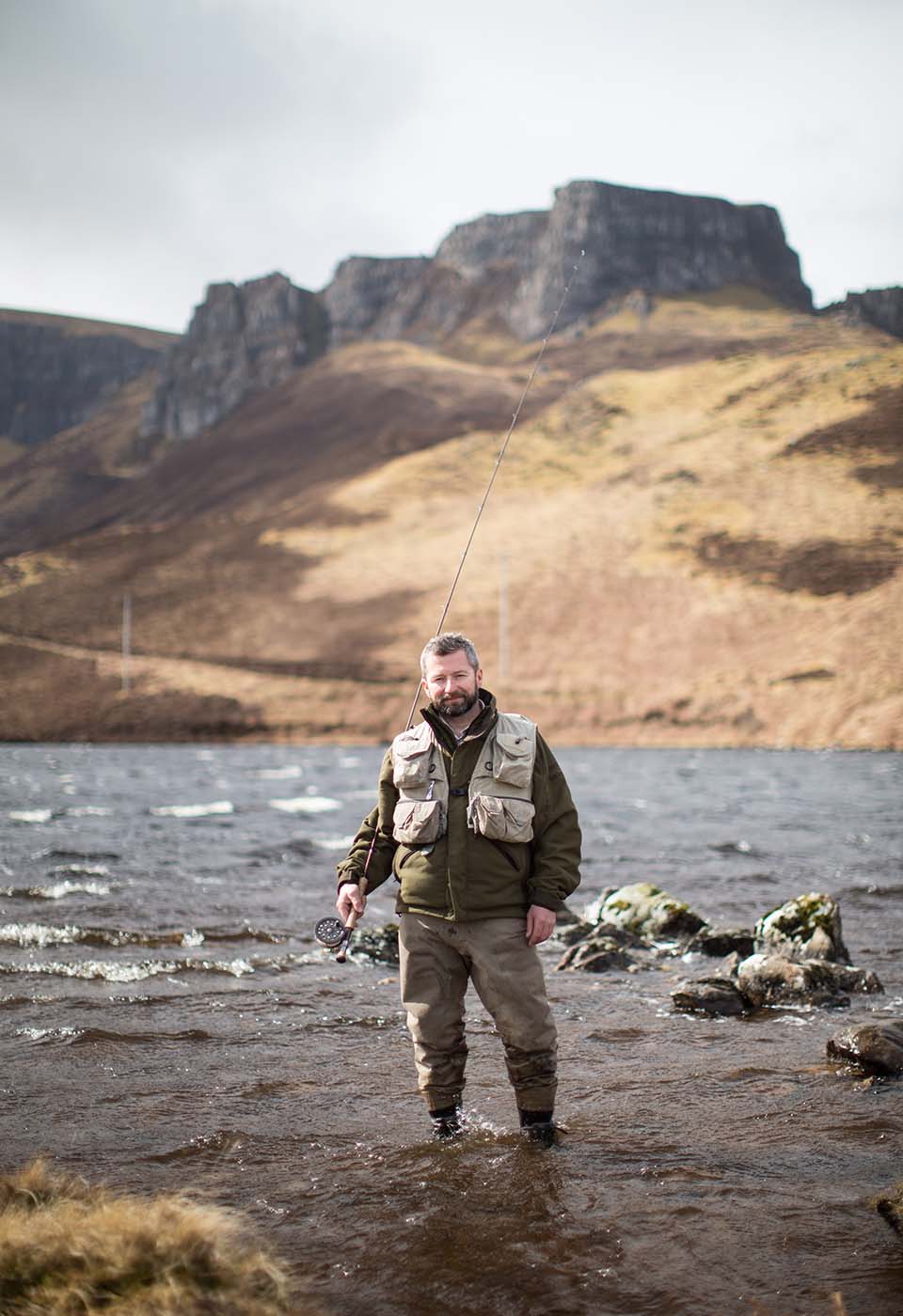 Skye Ghillie Fly Fishing By Helen Cathcart