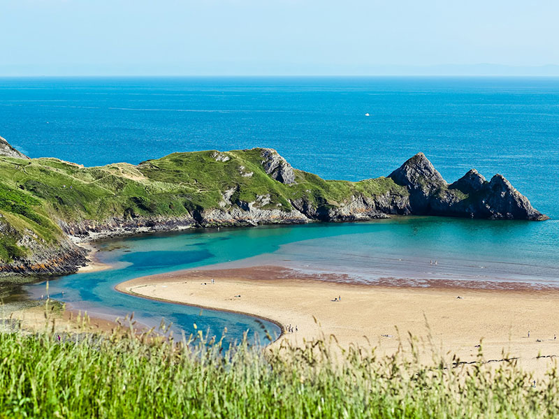 Three Cliffs Bay, Wales