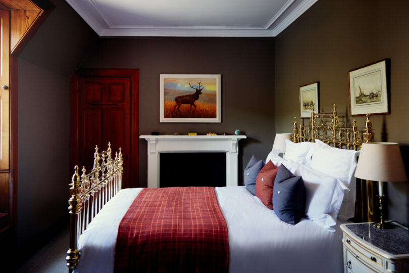 Double Bedroom in the Lodge Glen affric bedroom