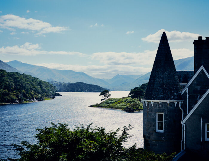 Glen Affric Lodge and the View Glen Affric Lodge and the View